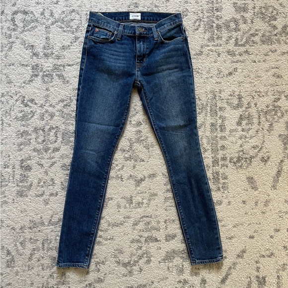 Hudson “Natalie Super Skinny” Dark Wash Denim Jeans - Picture 5 of 7